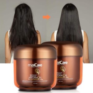 maxcare argan oil pure nourishing hair mask